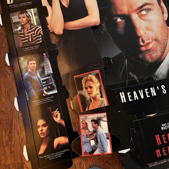 Vintage Heaven's Prisoners Movie Theater Floor Standee – Alec Baldwin – 1996 - Picture 3 of 6